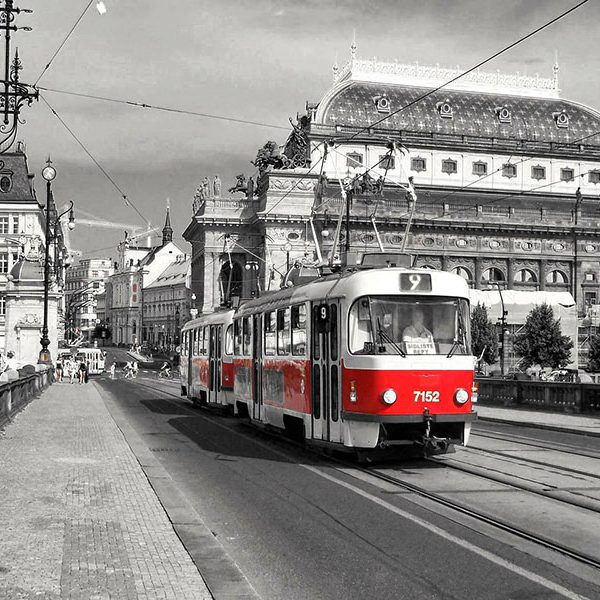 Tranvía de Praga