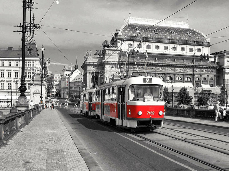 Tranvía de Praga