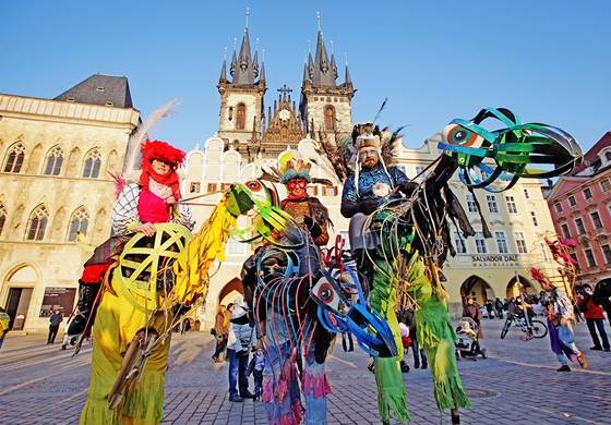 Carnaval de Bohemia en Praga