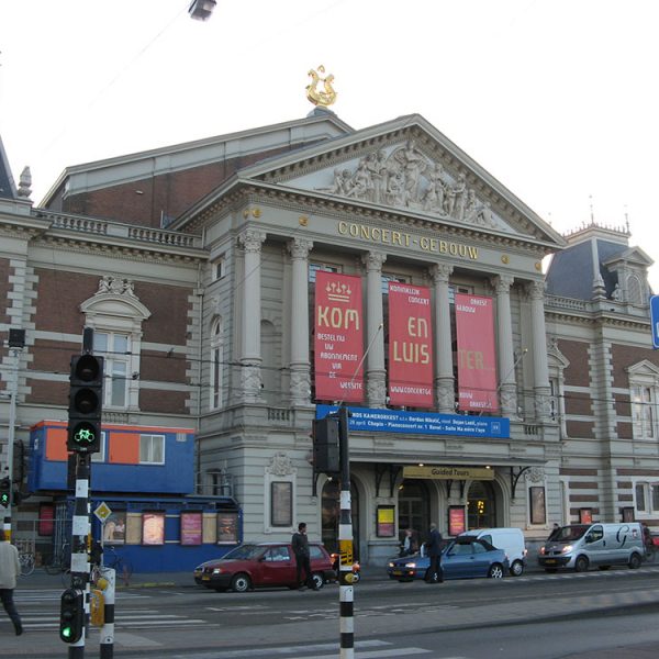 Concertgebouw en Ámsterdam