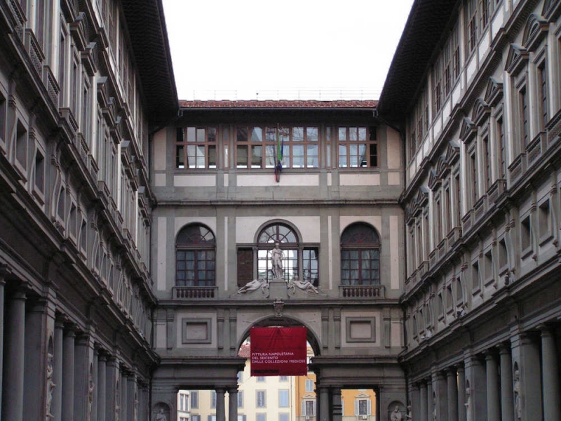 Galería Uffizi en Florencia