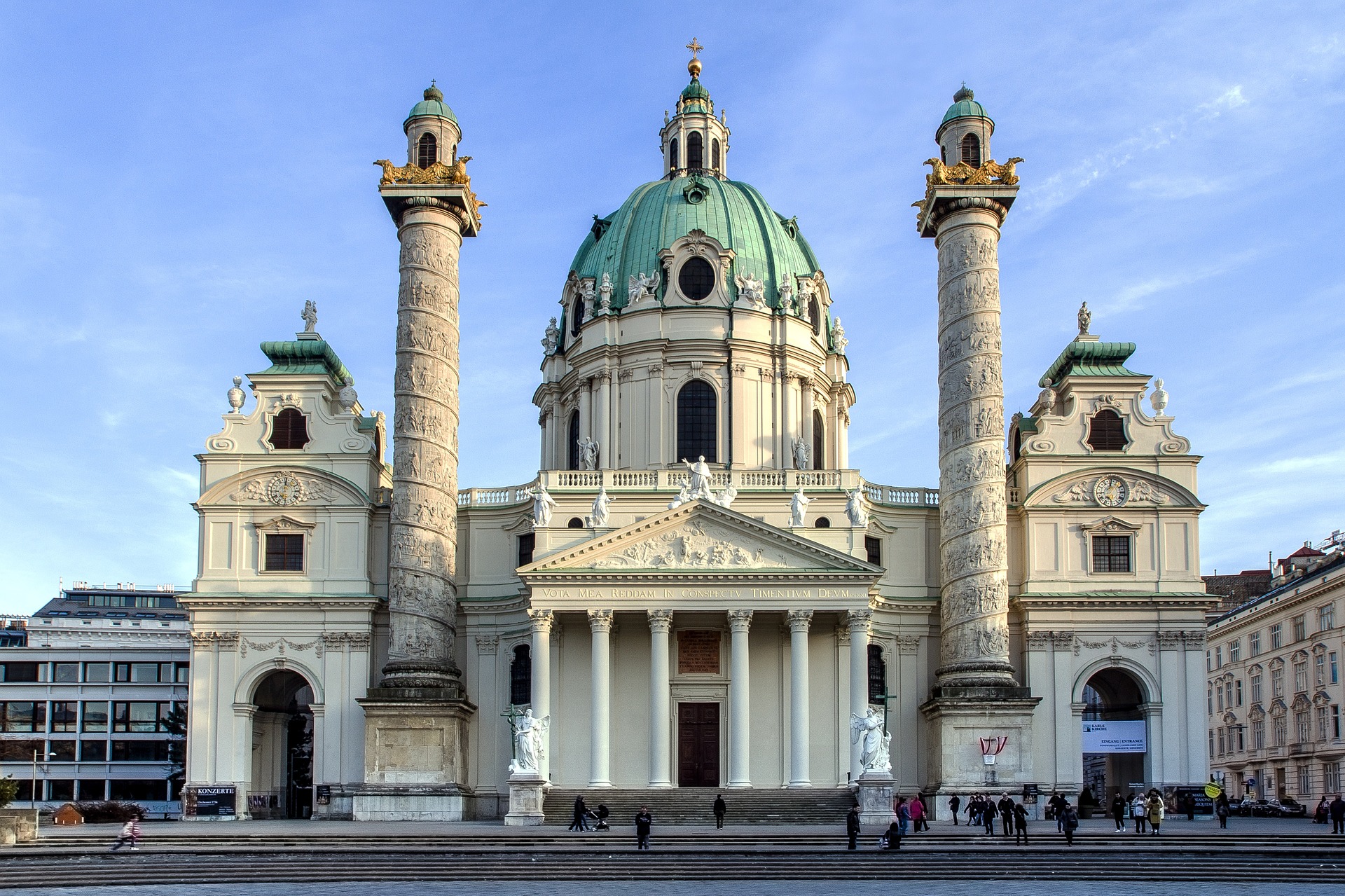 Iglesia de San Carlos de Borromeo en Viena