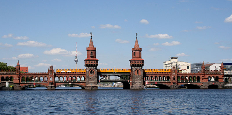 Puente Oberbaum de Berlín