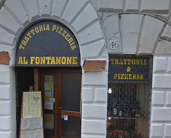 Pizzerí­a Al Fontanone de Roma