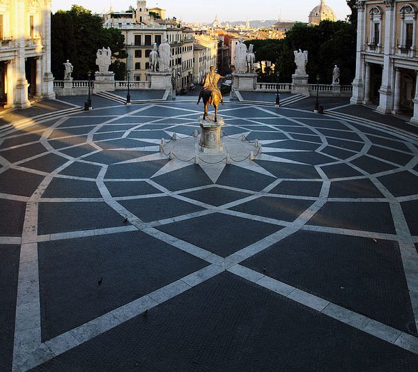 Plaza del Capitolio en Roma