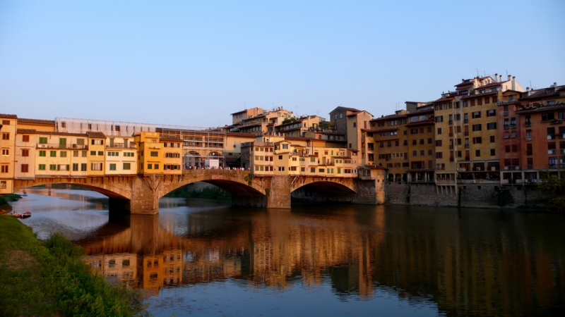 Ponte Vecchio en Florencia