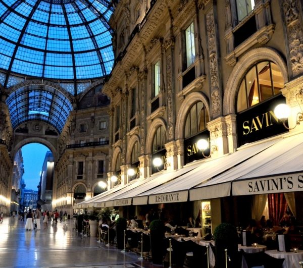 Restaurante Savini en Milán