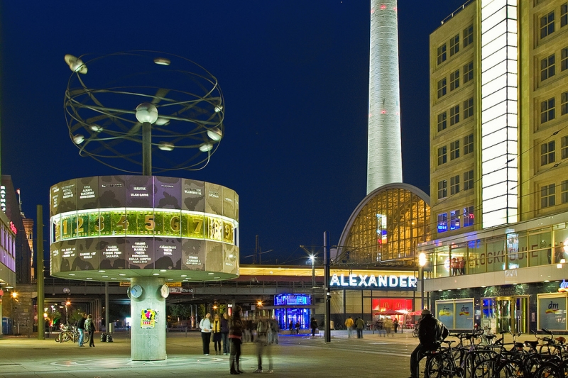 Alexanderplatz en Berlín