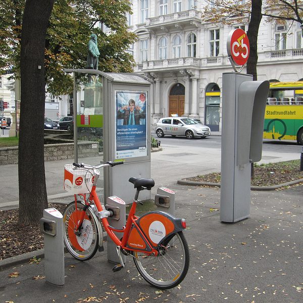 Bicicletas en Viena