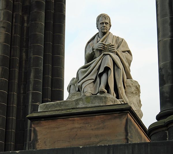 Sir Walter Scott en Edimburgo