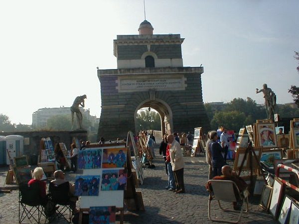 Mercadillo de Ponte Milvio, Roma