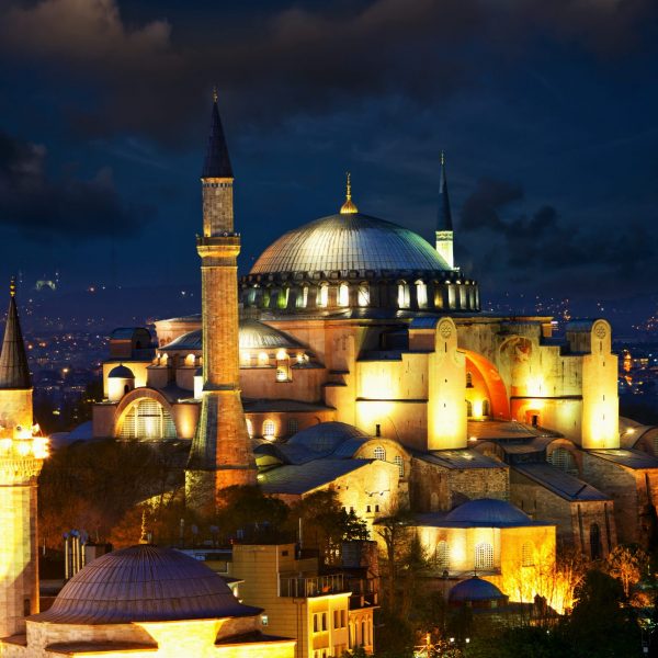 Salir por Estambul - Hagia Sophia - noche