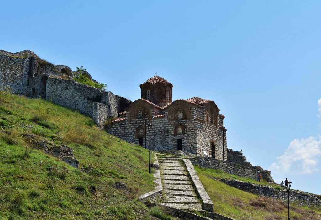 Medieval Byzantine Holy Trinity Church in Berati, Albania