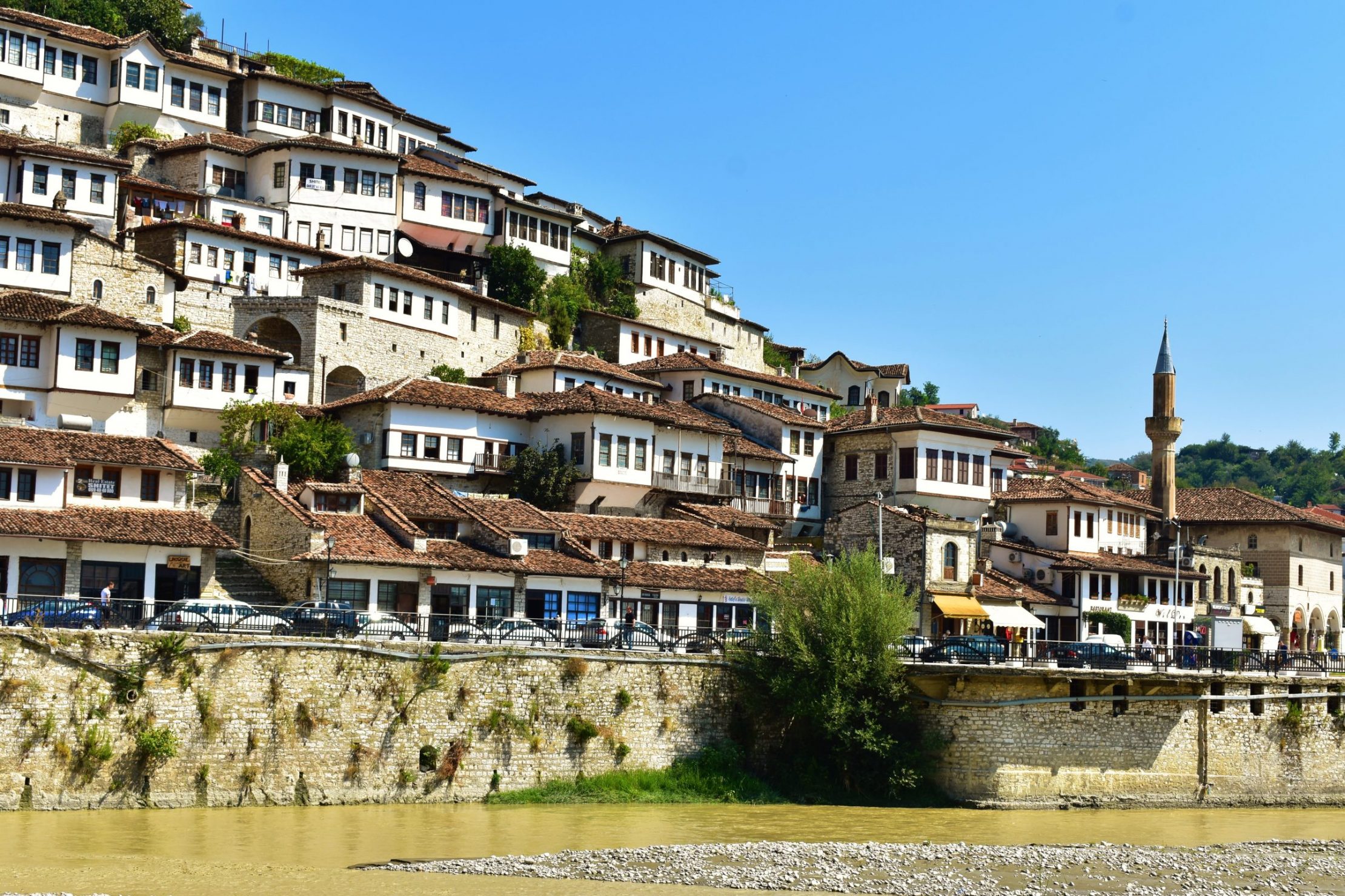 Ottoman houses in Berat, Albania