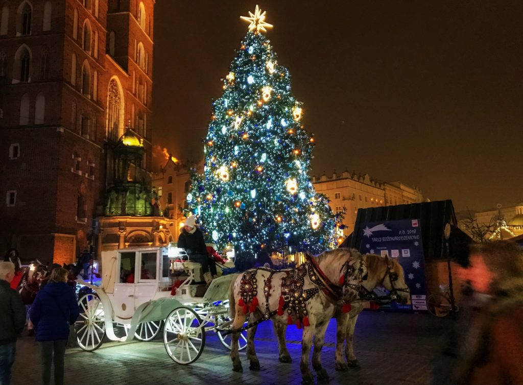 Magical Christmas time in Krakow, Poland