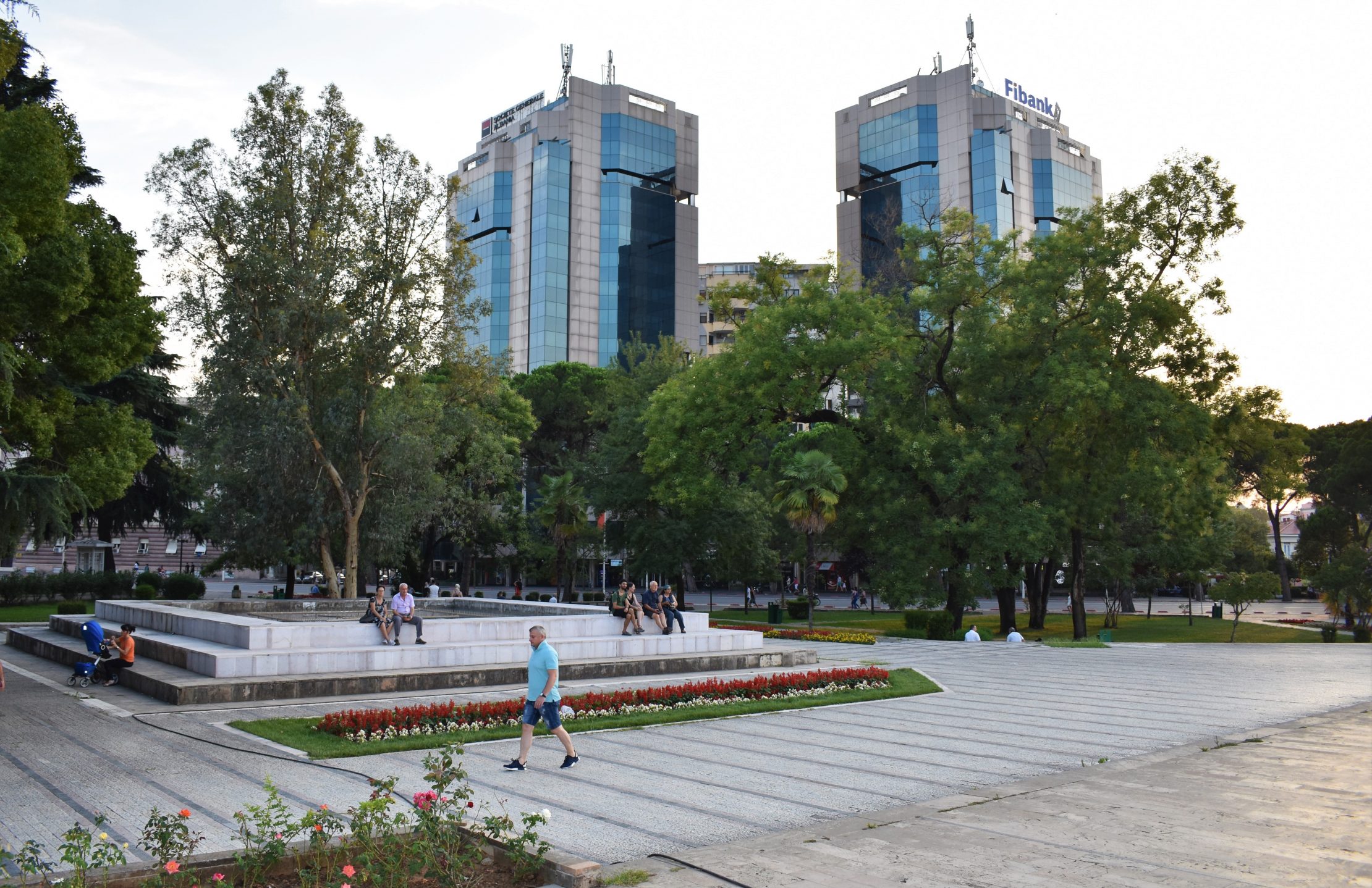 Banks in Tirana, Albania