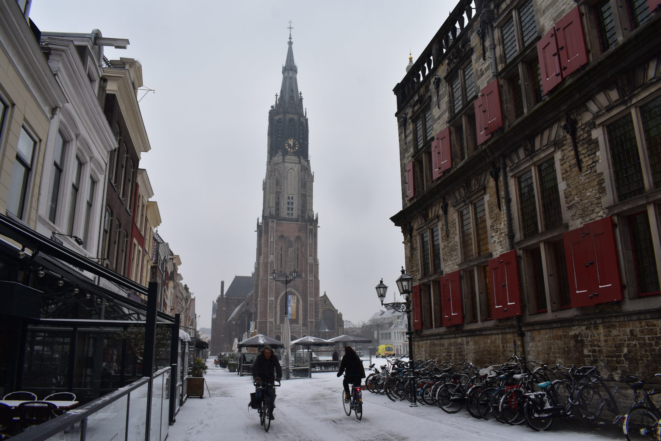 Delft in winter