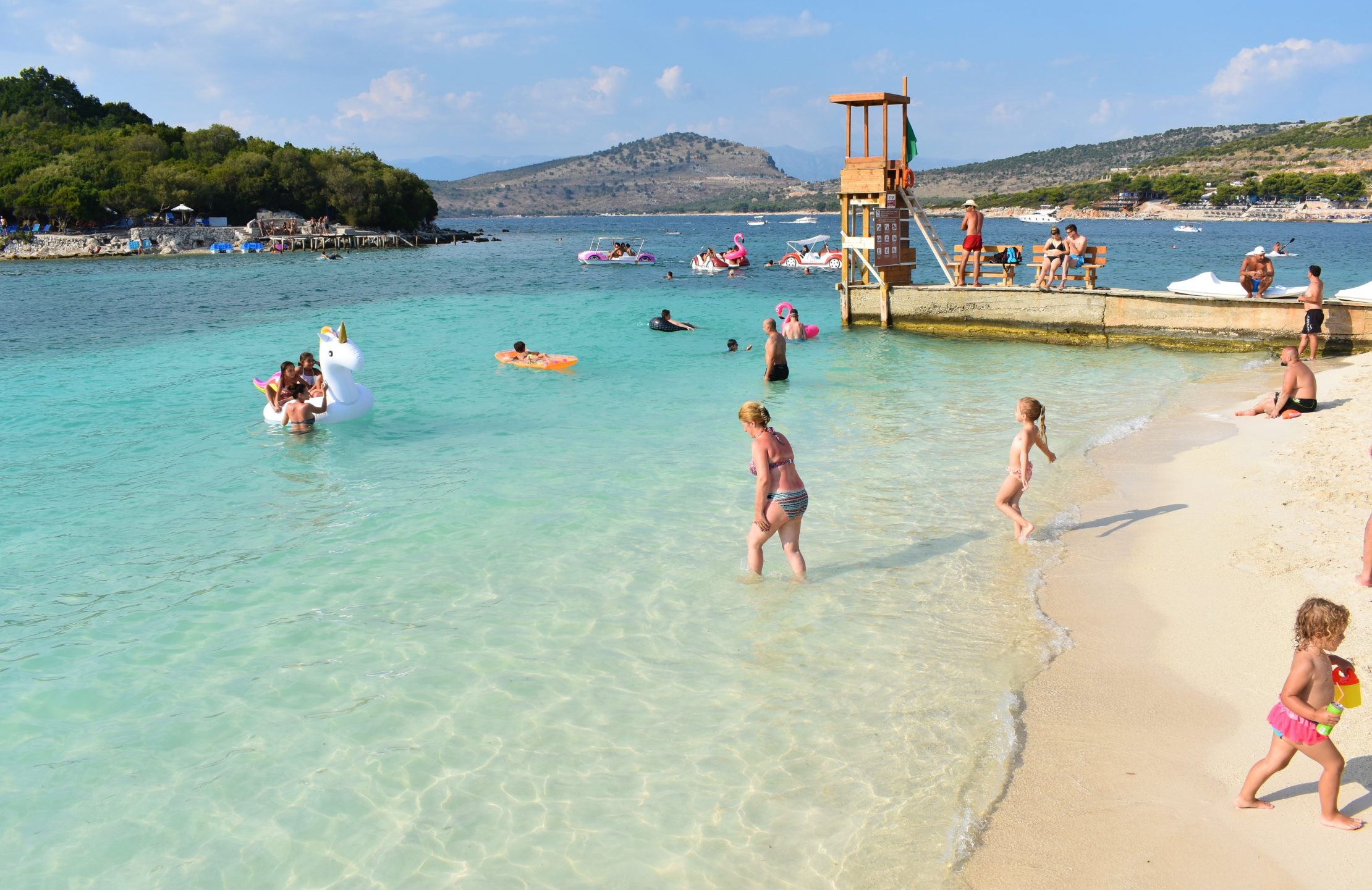 Is it afe to travel to Albania for families? Family holiday in Ksamil