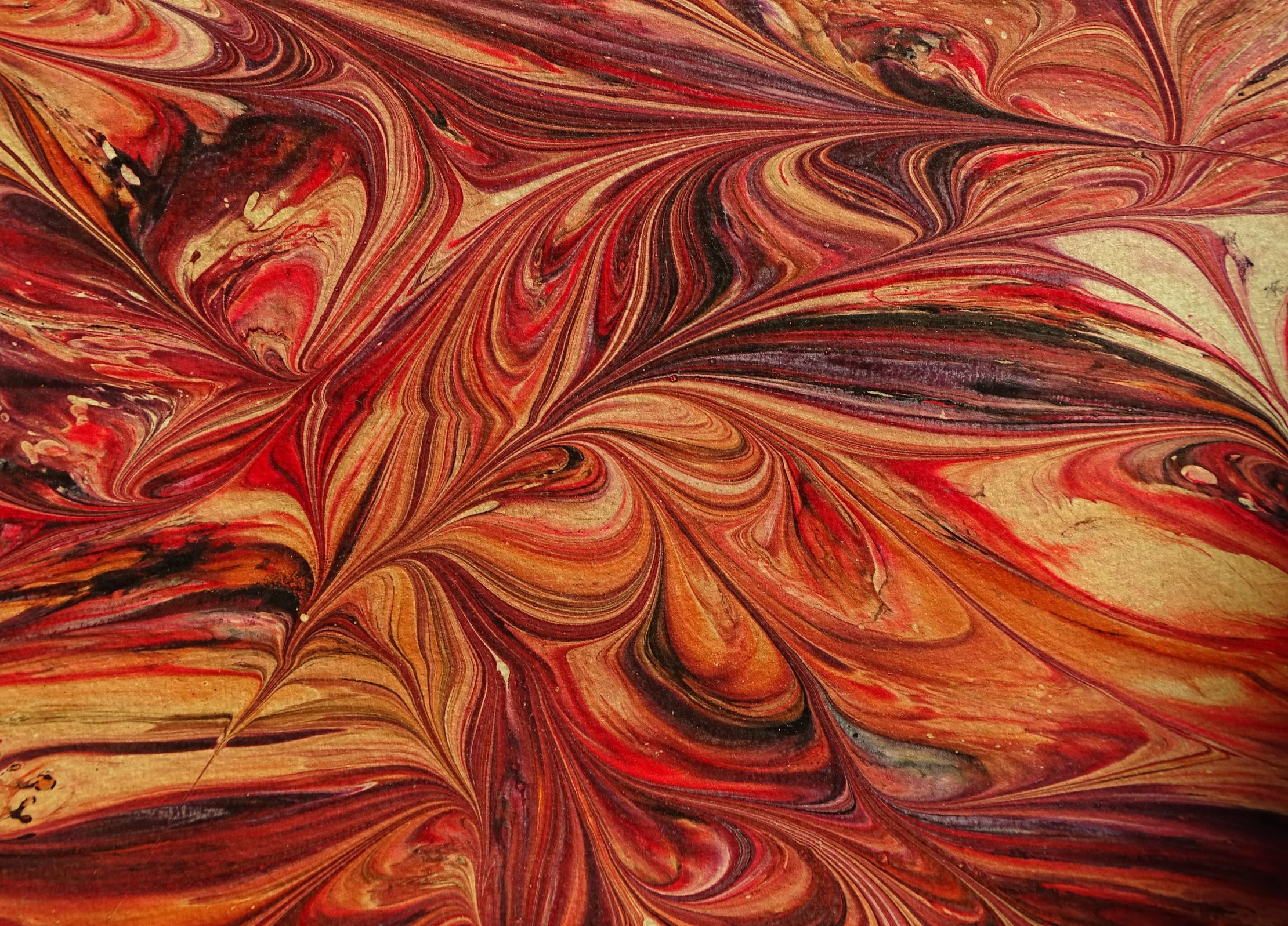 Marbled paper from Venice