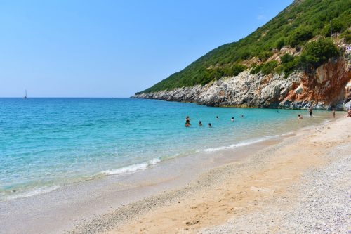 Is Albania safe? Perfect beach in Gjipe, Albania