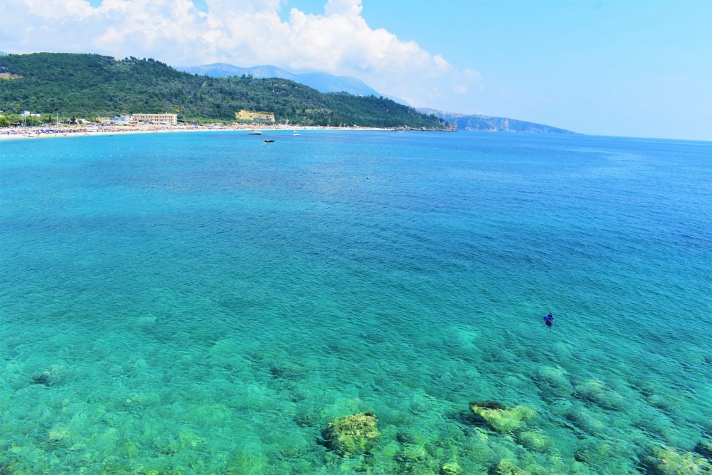 Is it safe to travel to Albania? Yes! Spectacular sea in Livadhi, Albania