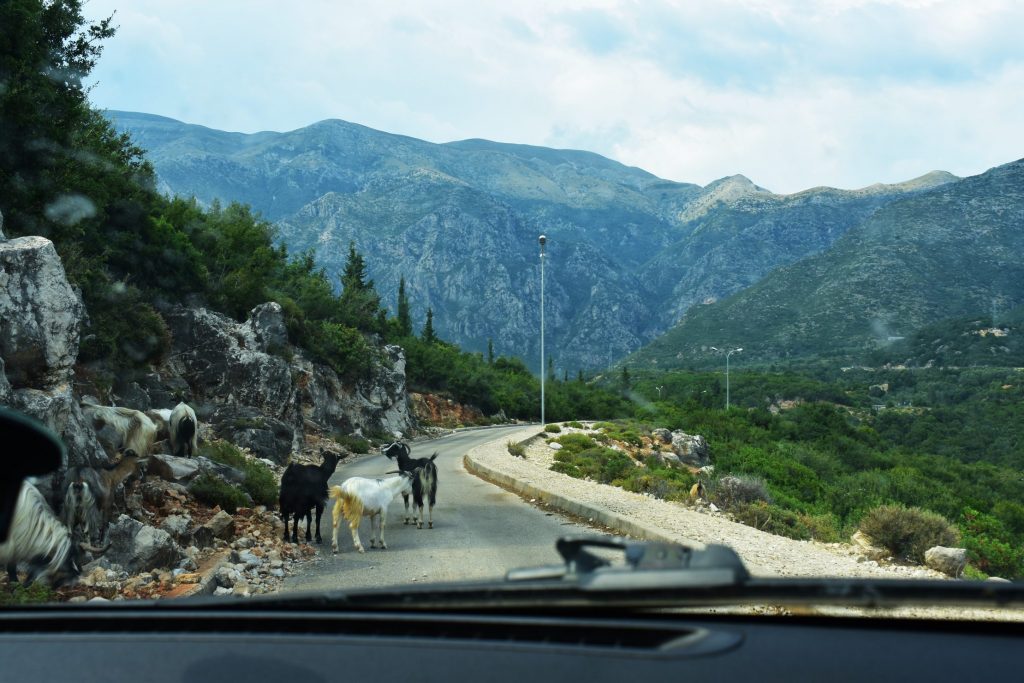 Is it safe on the roads in Albania? Traffic jam