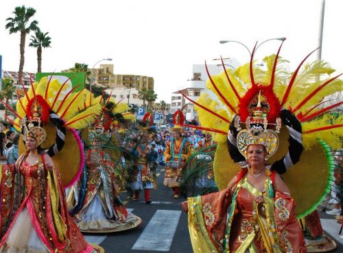 Elaborate costumes and fancy parades - Tenerife
