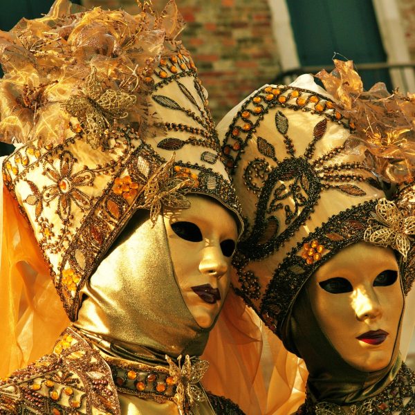 Incredibly ornate costumes and headwear