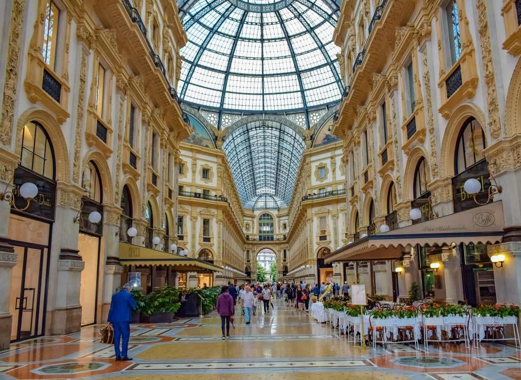 Splendid Galleria Vittorio Emmanuele II in Milan