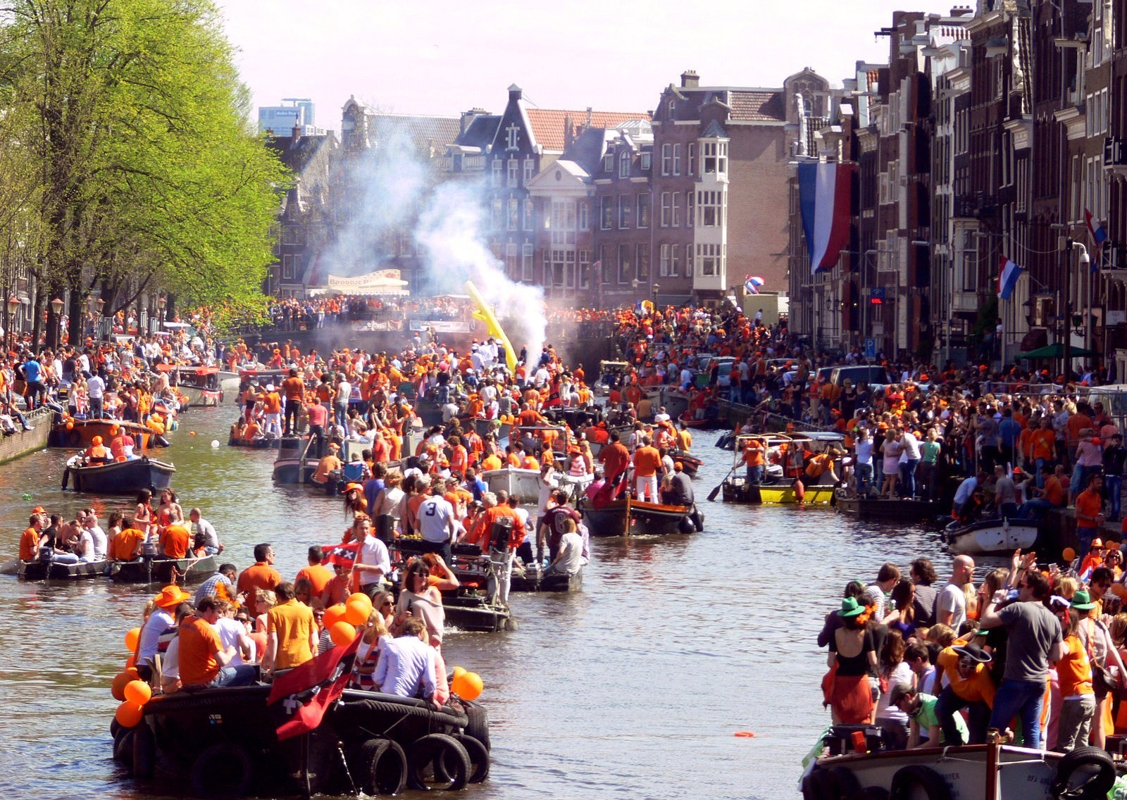 Kings Day in Amsterdam