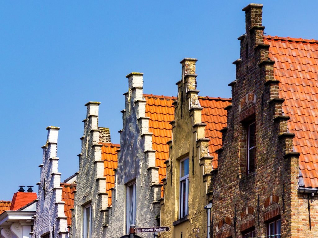 Almshouses in Bruges