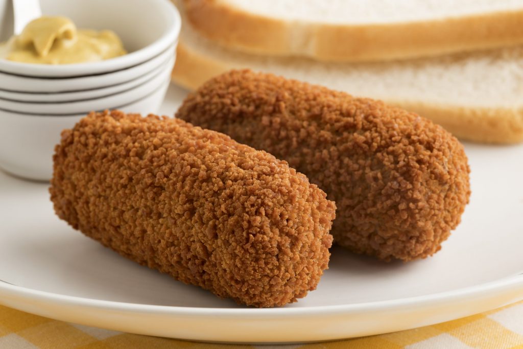 Another typical Dutch food - deep fried croquettes - Kroketten