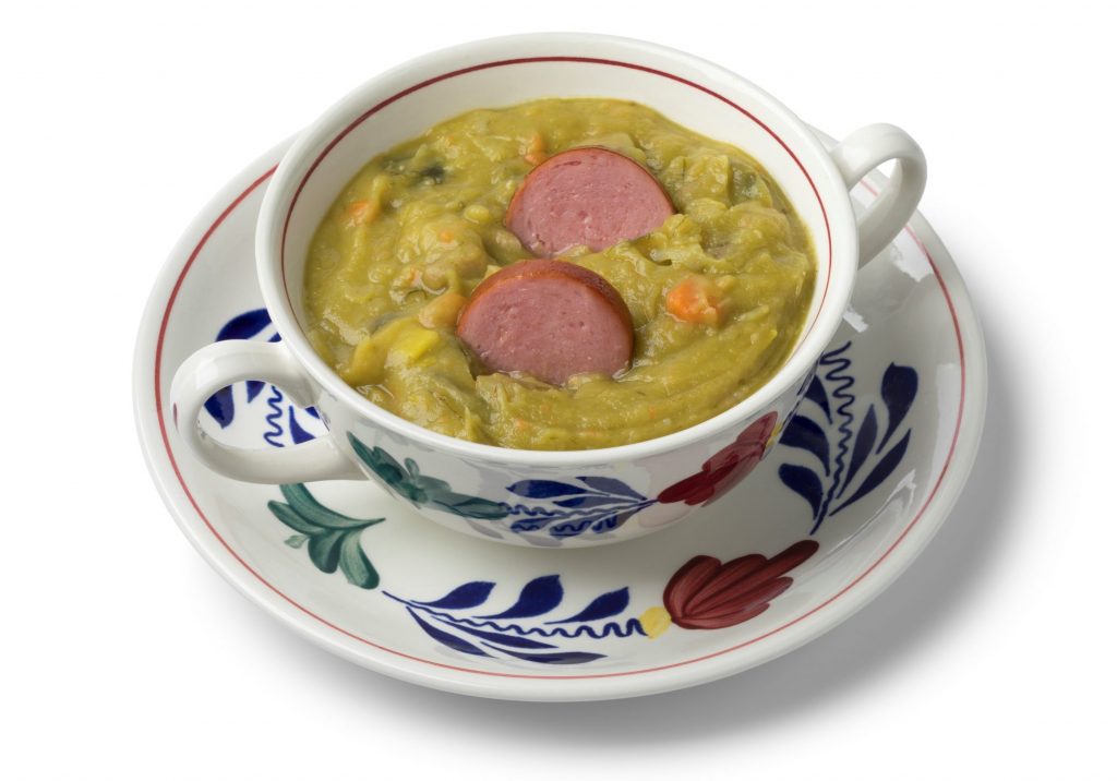 Erwtensoep or Snert - traditional Dutch pea soup