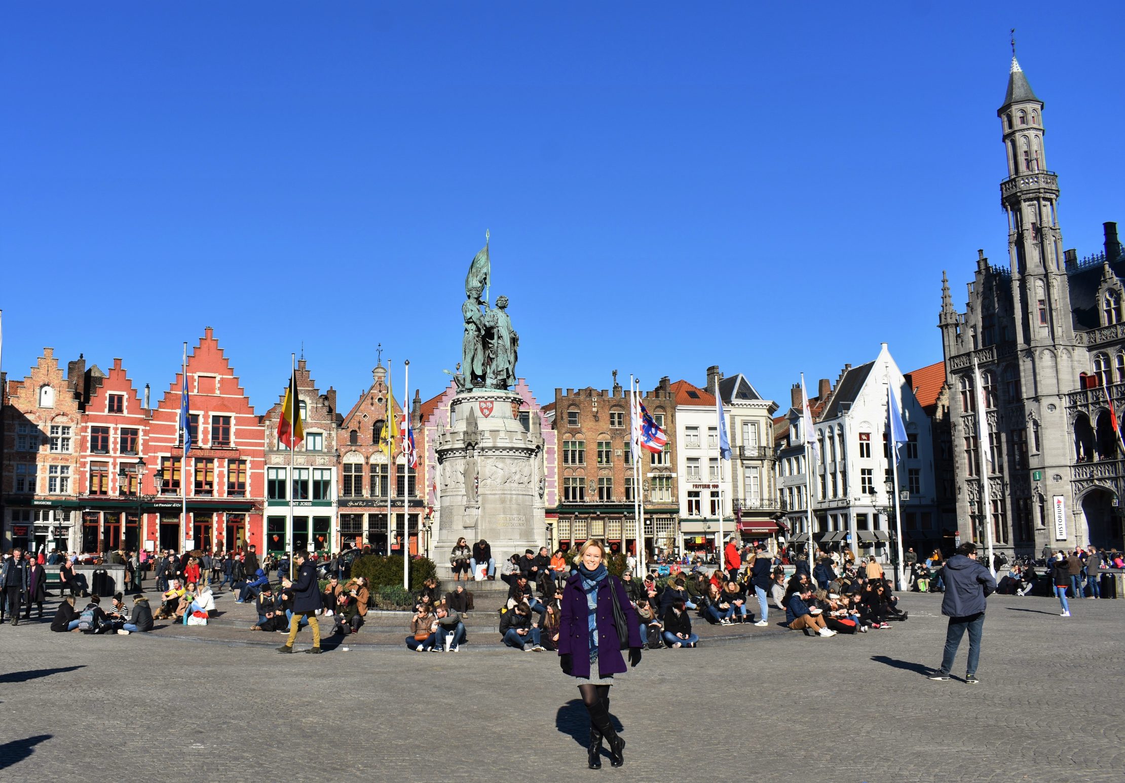 Markt - the main square in Bruges - 15 best things to do in Bruges