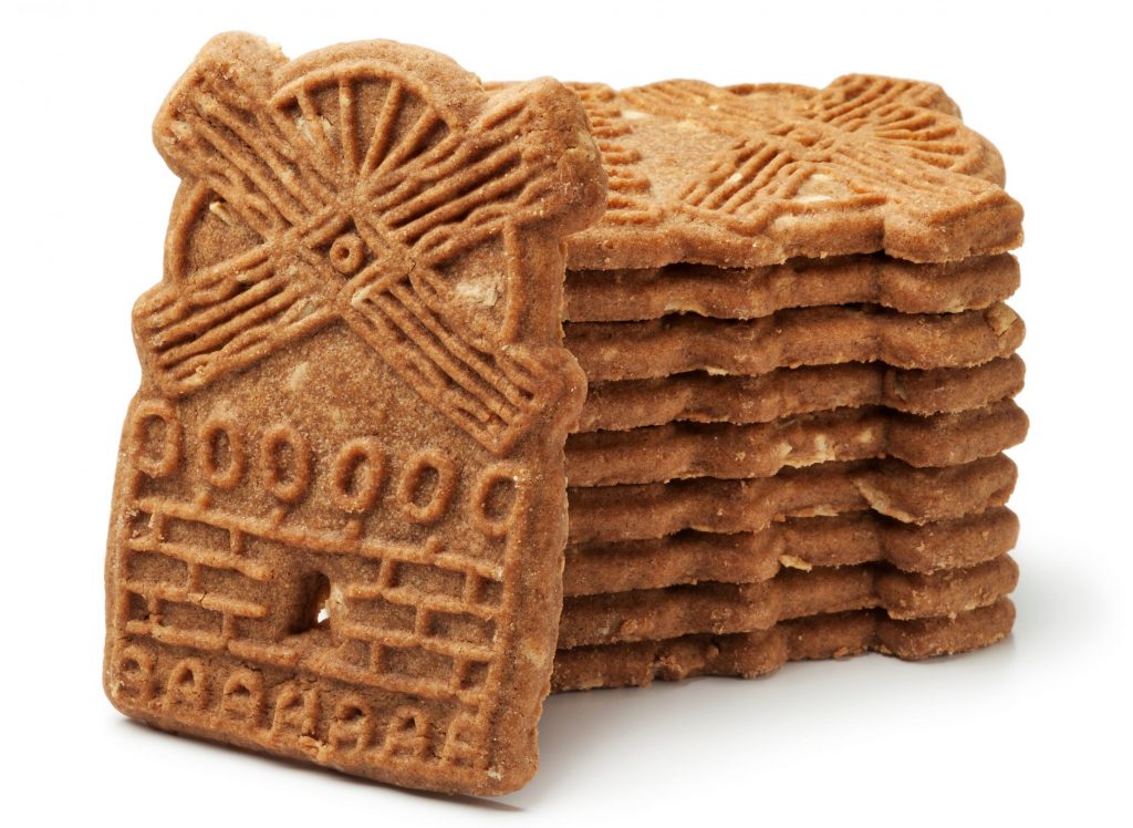 Traditional Dutch Speculaas cookies