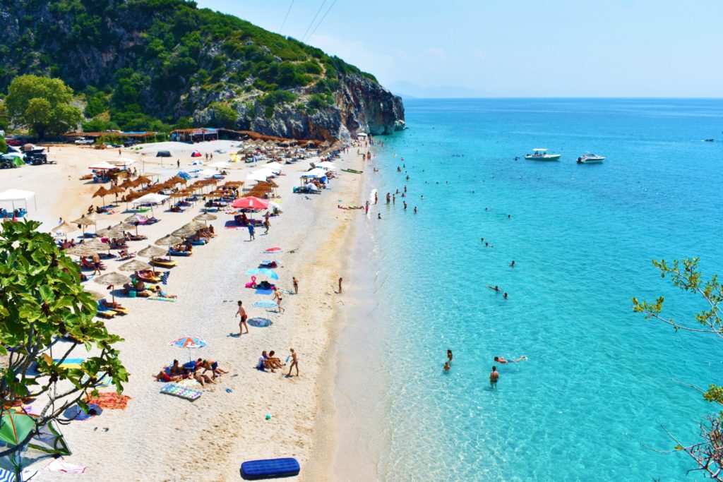Best beaches in Albania - Gjipe beach, Albania