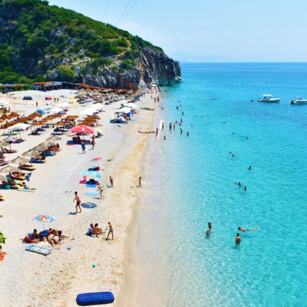 Best beaches in Albania - Gjipe beach, Albania
