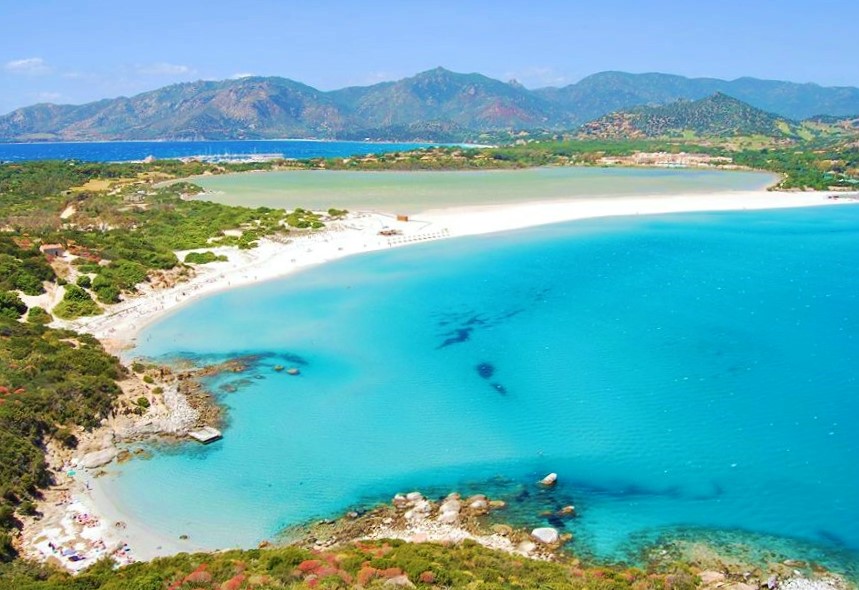 Porto Giunco in Villasimius, Sardinia, Italy - the best of the Caribbean beaches in Europe