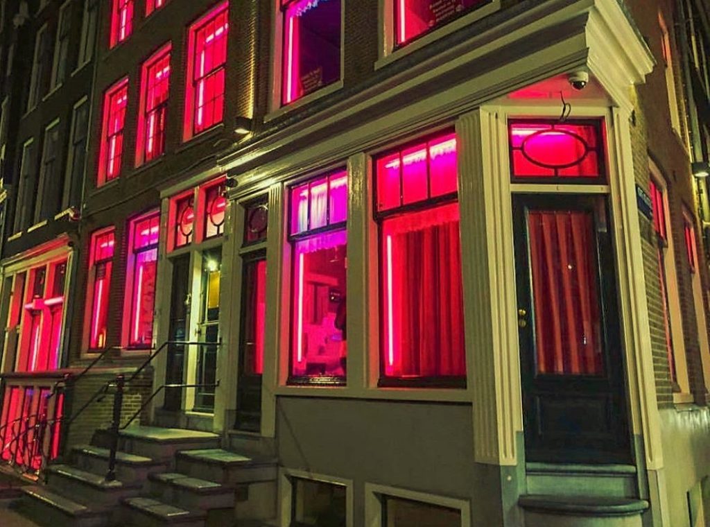 Red lights in Red Light District