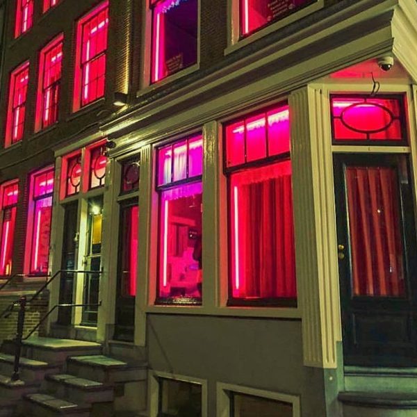 Red lights in Red Light District
