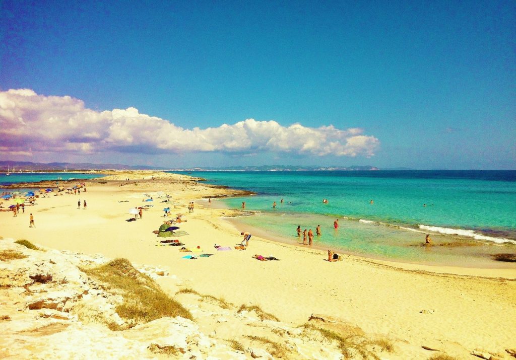 Ses Illetes in Formentera, Balearic Islands - one of the best beaches in Spain