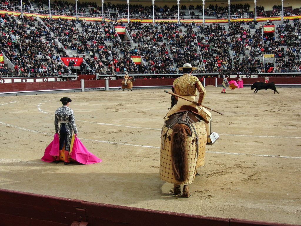 Paraphernalia related to bullfighting