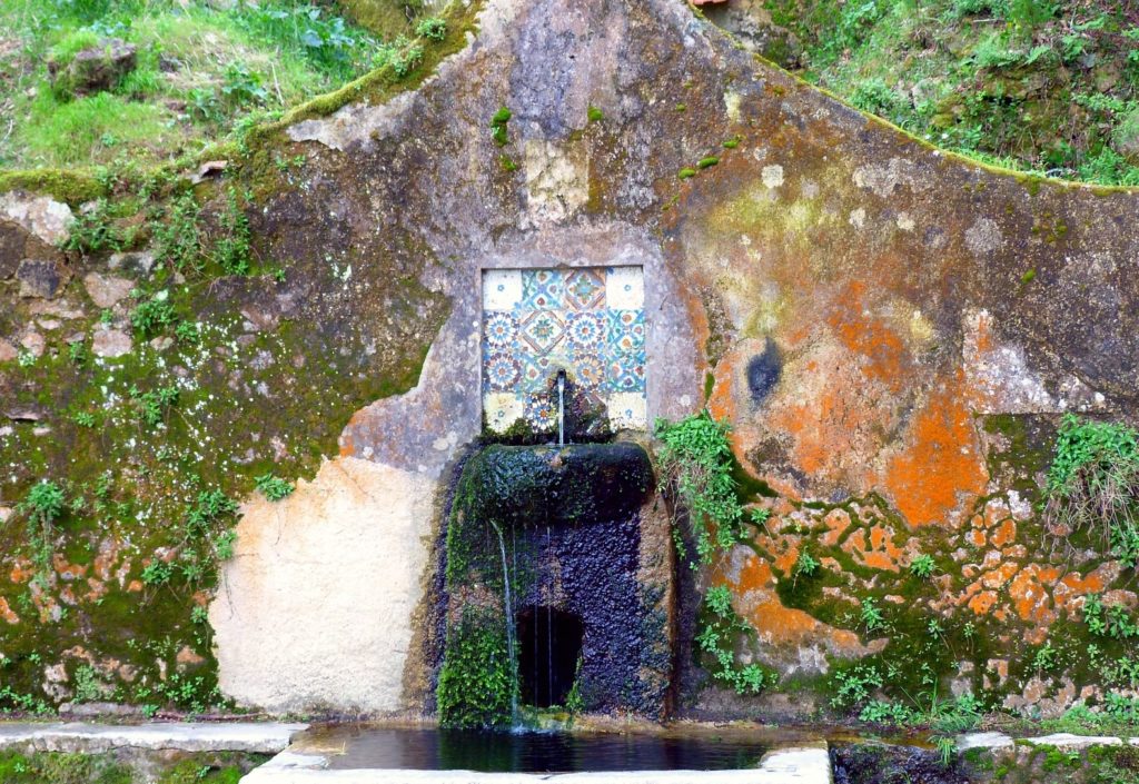 In Sintra the architecture melts into the nature