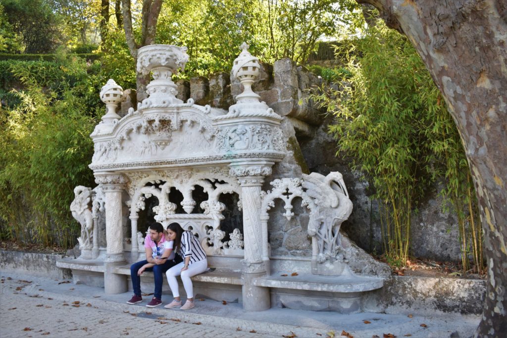 Sintra with its luscious gardens and wonderful art is an extremely romantic place