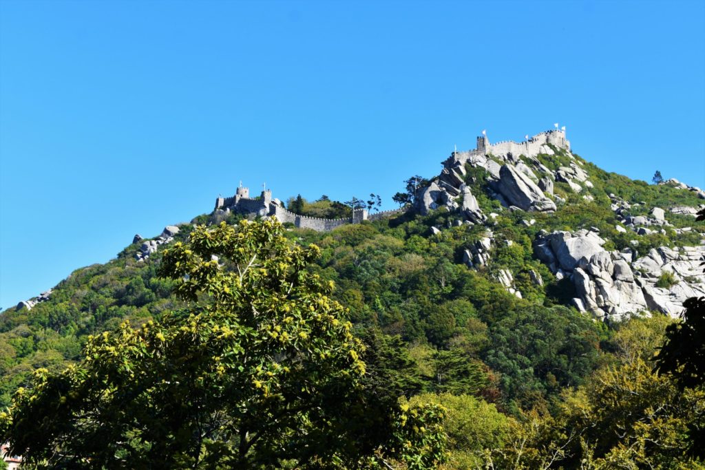 The view of the scenic Moorish Castle is beautiful from every viewpoint