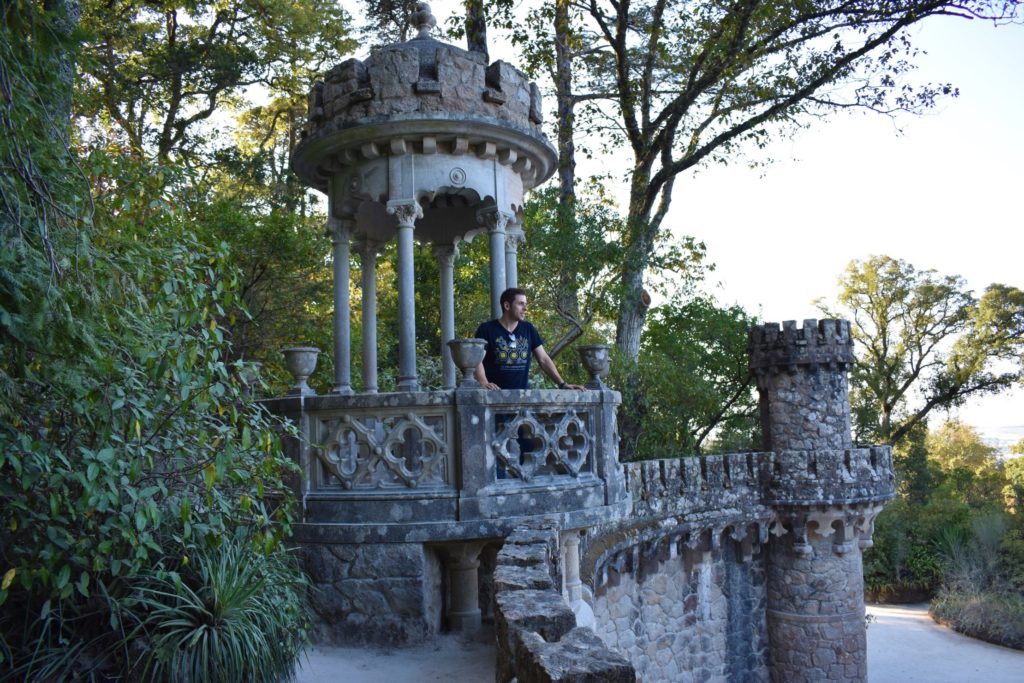 There are countless towers and turrets in Quinta da Regaleira...