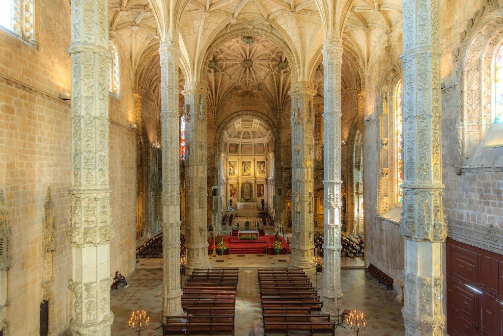 The Church of Santa Maria de Belém, Lisbon, Portugal