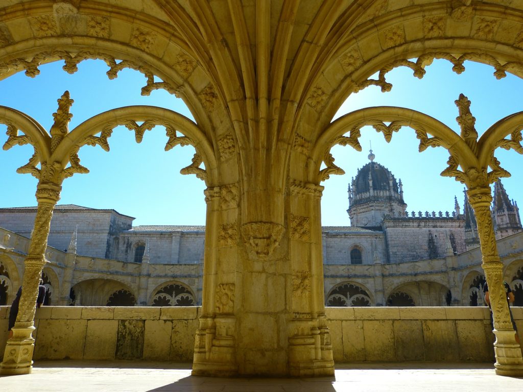 The Jeronimos Monastery amazes with its sublime architecture