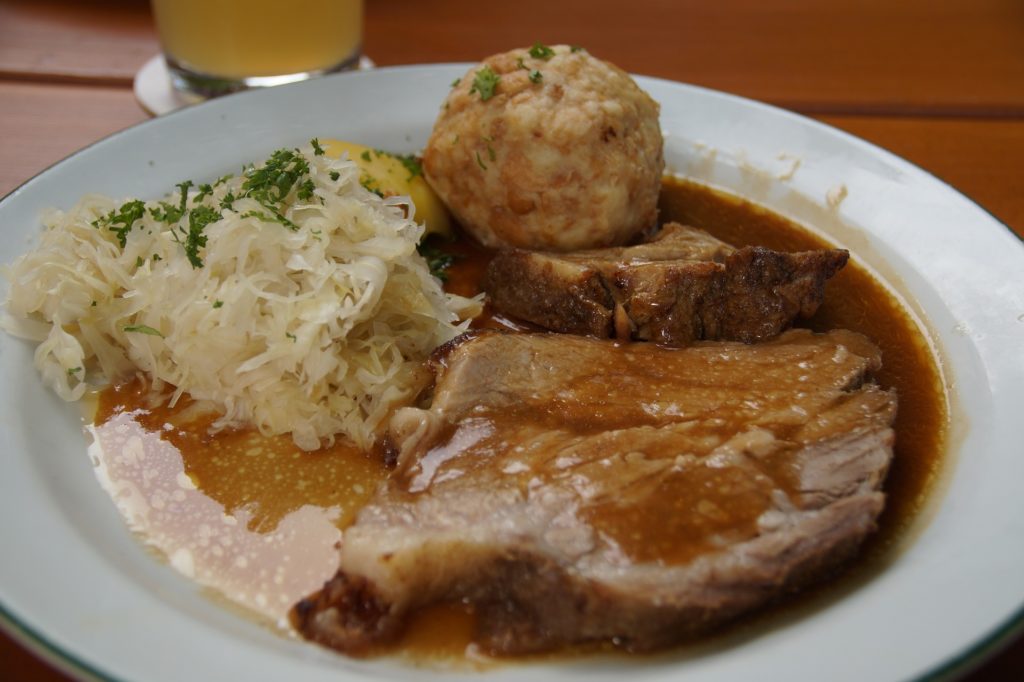 Vepřo knedlo zelo - roasted pork with sauerkraut