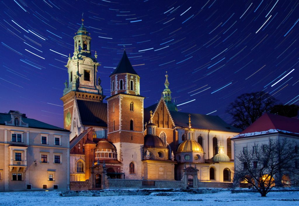 Winter wonderland in Krakow, Poland - one of the most romantic cities in Europe